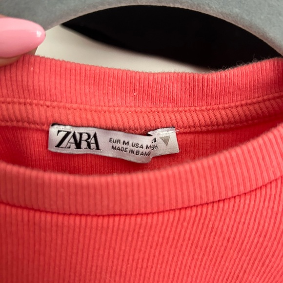 ZARA Ruffle Ribbed Shirts *BUNDLE* - Picture 3 of 3